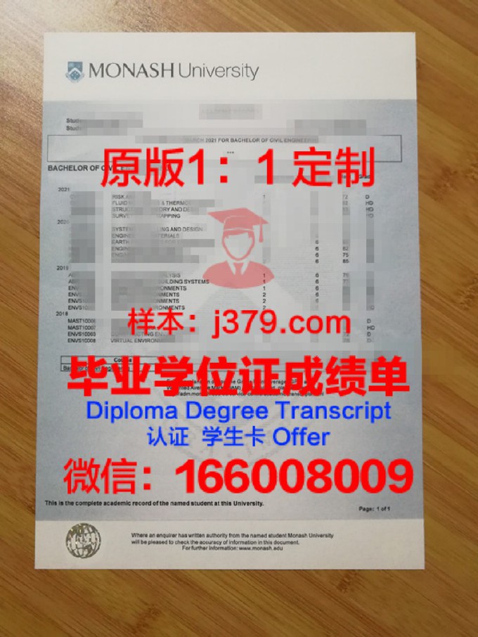 莫纳什大学成绩单公证(莫纳什大学gpa成绩是什么意思)