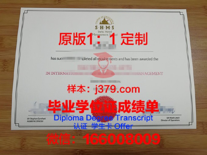 IST管理学院diploma证书(ism国际管理学院)